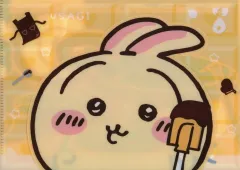 【中古】小物入れ・マルチケース・缶ケース うさぎ オリジナルA5マルチケース 「ちいかわ なんか小さくてかわいいやつ×ローソン×ロッテ」 対象お菓子購入特典