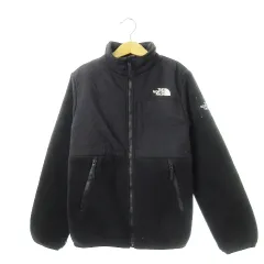 ザノースフェイス THE NORTH FACE デナリジャケット フリースジャケット スタンドカラー ジップアップ 裏フリース 切替 ロゴ 刺繍 アウトドア ボーイズ 男の子 140 黒 ブラック NAJ72256 /CK9 ■GY18