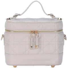 新品　バニティ 斜め掛け キルティング ショルダーバッグ マチあり 合皮 [アルトローズ] 小さめ 収納