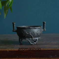 銅細工 仏手流香 香炉 香道具 装飾品 工芸品 美術品 置物 高岡銅器 龍足雲龍蓋香炉 純金箔仕上 | 香炉 | 伝統工芸品・和風