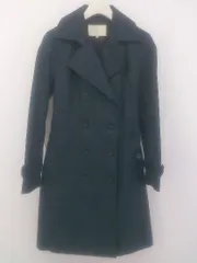 ◇ ◎ NATURAL BEAUTY ナチュラルビューティー 長袖 トレンチ コート サイズ36 ネイビー レディース P  【1302170007827】のサムネイル