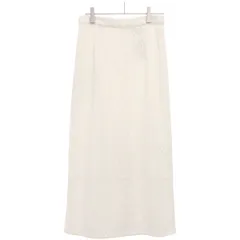 UNITED ARROWS ユナイテッドアローズ レース ロングスカート 1524-162-2236 ホワイト 38