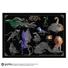 신품 지그 소 퍼즐 266 개 해리 포터 마법 동물 컬렉션 (판타스틱 비스트) 18.2 × 25.7cm BSG-266-841 [사가와 익스프레스]