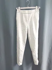 ◇ ⊇ La-gemme ラジェム 裏起毛 パンツ サイズM グレー系 レディース E  【1410230027279】