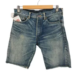 カラー kolor カットオフ加工 デニム ショーツ メンズ JPN：2 のサムネイル