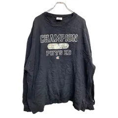 Champion スウェット トレーナー 2XLサイズ チャンピオン ビッグサイズ ブラック 古着卸 アメリカ仕入 t2410-3262