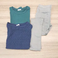 ◇ 《 earth music&ecologｙ まとめ売り3点セット サイズS-F パンツ カットソー レディース 》 E  【1309250005698】