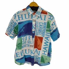 パーリーゲイツ PEARLY GATES S/S ポロシャツ SURF HAWAI サーフィン総柄 メンズ  4のサムネイル