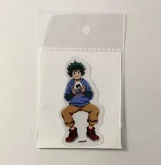 【未開封】 僕のヒーローアカデミア ヒロアカ 緑谷出久 デク クリアステッカー プチピクニック