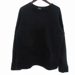 ザ リラクス THE RERACS トレーナー スウェット 長袖 裏起毛 コットン 黒 ブラック 48のサムネイル