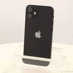 〔中古品〕 iPhone12 mini 64GB ブラック MGA03J／A SIMフリー【348】