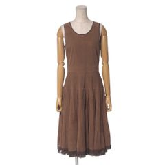 □美品□Rene ルネ 半袖 リブニット カーディガン サイズ38