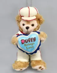 【中古】ぬいぐるみ ダッフィー(口閉じver) ぬいぐるみバッジ 「スウィートダッフィー」 東京ディズニーシー限定 