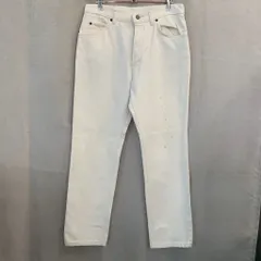 90s Lee リー スリム パンツ Slim White Denim Pants ホワイト デニム パンツ 白 No.I274