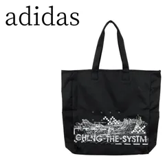 ★美品 adidas アディダス ブラック トートバッグ
