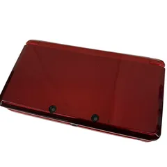 186000 Nintendo 3DS (CTR-001) メタリックレッド ジャンク品