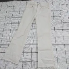 ◇ Φ ZARA ザラ デニム系 デニムストレートパンツ サイズ38 ホワイト系 メンズ E  【1508250004216】