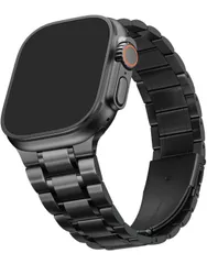 [HITZEE] メタル Band コンパチブル Apple Watch バンド 49mm 46mm （シリーズ 11/10） 45mm 44mm 42mm（シリーズ 3/2/1） ステンレススチール製交換用メンズ/レディースバンド