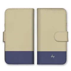 iPhone8 iPhone7  ケース 手帳型 アイフォン8 アイフォン7 スマホケース 携帯ケース バイカラー ツートーン ツートンカラー くすみカラー おしゃれ 大人 ネイビー グレージュ 無地  スマホカバー カラー09