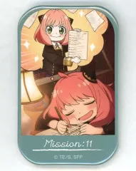 【中古】バッジ・ピンズ MISSION：11 ＜星＞ メインビジュアル スクエア缶バッジ 「SPY×FAMILY」