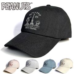 PEANUTS スヌーピー メンズ キャップ レディース 帽子 CAP ゴルフ キャンプ アウトドア 男女兼用 ベースボールキャップ