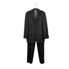 クリーニング済み T:48 ヒューゴボス セットアップ スーツ Super100 クリーニング済み T:48 ヒューゴボス セットアップ スーツ Super100