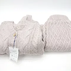 ◇ ⊇ ◎●未使用● OLIVE des OLIVE オリーブ デ オリーブ カーディガン スカート サイズF ピンク レディース E  【1503050006774】