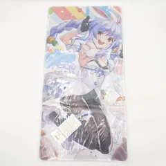 兎田ぺこら プレイマット 未使用 ラバー 印刷 横約60cm×縦約30cm 厚さ3mm デスクマット マウスパッド ホロライブ Vtuber ぺこーら ぺこちゃん