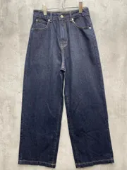 新品 CLASSICAL ELF クラシカルエルフ 美シルエット。ハイウエストルーズ ワイド デニムパンツ sizeM/ワンウォッシュネイビー ■◇レディース