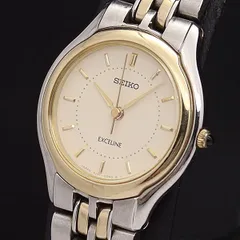 【電池新品、年差10秒、美品】セイコー　エクセリーヌ　4J41-0120 年差10秒、美品、希少】SEIKO セイコー エクセリーヌ