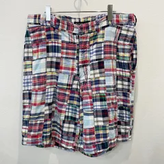 00s アバクロ  アバクロンビーアンドフィッチ パッチワーク　ショーツ　ショートパンツ サイズ 34
