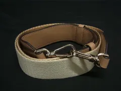 ■新品同様■ kate spade ケイトスペード キャンバス×レザー バッグ用 ショルダーストラップ 斜め掛け レディース BM4415