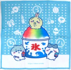 【中古】タオル・手ぬぐい ハチワレ かき氷ハンドタオル 「ちいかわ なんか小さくてかわいいやつ×イトーヨーカドー」
