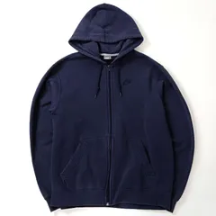 NIKE ナイキ フルジップパーカー スウェット ネイビー L メンズ