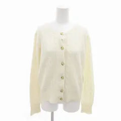 ポロ バイ ラルフローレン Polo by Ralph Lauren ケーブルニット カーディガン カシミヤ100% 長袖 L 白 ホワイト /HO△ 0303