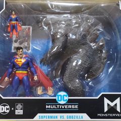 マクファーレントイズ DC ジャスティスリーグ モンスターバース 2体セット スーパーマン vs ゴジラ McFarlane DC JUSTICE LEAGUE MONSTERVERSE 2PACK - SUPERMAN VS GODZILLA
