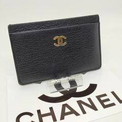 【CHANEL】シャネル カードケース 7番台 ココマーク A11837 黒