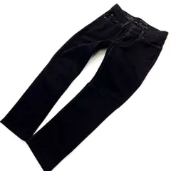 着回し抜群♪ リーバイス ☆ LEVIS DEMI CURVE ストレッチ スキニー ジーンズ ストレート デニムパンツ ブラック レディース W25 ■Ja5280