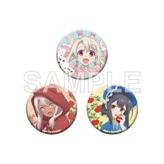 극장판 Fate/kaleid liner 프리즈마☆이리야 Licht 이름이 없는 소녀_캔 배지 세트 Kimono ver.