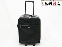 プラダ　ブラックナイロンキャリーケース未使用 PRADA】【旅行】プラダ『ナイロン スーツケース 2輪』V196
