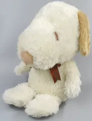 【中古】ぬいぐるみ スヌーピー(茶色リボン) 50cm ふわふわぬいぐるみ 「PEANUTS(SNOOPY)」
