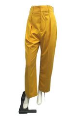 【中古】　VONDEL フォンデル  パンツ スラックス レディース サイズ36 日本製 イエロー＿S26＿s-0622-r26＿セルモアから出品