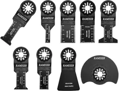 RAMIXER 互換 マルチツール 替刃 スターロック 対応 木材用 マキタ BOSCH ボッシュ ハイコーキ 12枚セット( 木材用 12枚セット)