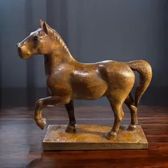萩焼 開運 馬 干支 置物 美品 萩焼 開運 馬 干支 置物 美品 - メルカリ