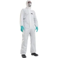 新品 ハネウェル ミューテックス・Ｅ・ライト サイズＸＬ4500101-XL 防護服JIS T8115 タイプ5/タイプ6