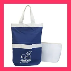 【スタッフおすすめ！】スヌーピー[保温保冷 ランチバッグ]NOBEET ノビート 保冷ポーチ付き ミニトート/デリバリー ピーナッツ