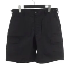 ジュンハシモト/JUN HASHIMOTO P13 WIDE CARGO SHORTS カーゴ ハーフ パンツ ブラック  サイズ メンズ4のサムネイル