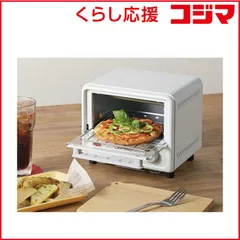 【 新品 未開封 】 タマハシ オーブントースター ピア・コローレ ミニオーブントースター 400W/食パン1枚 ホワイト PCL-40W 未使用 送料無料のサムネイル