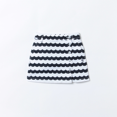 【認定リユース品】ルアンチンカルゼ TEXBRID スカート ＜ボーダープリント＞