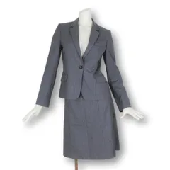 09【極美品】ユナイテッド アローズ スカートスーツ 38 ★未使用に近い★ M UNITED ARROWS グリーンレーベルリラクシング 秋冬春